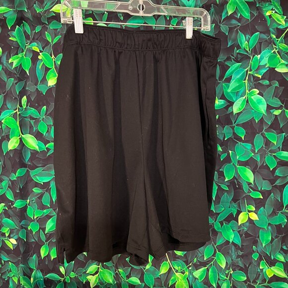 Nike Dri-Fit Men's Black Drawstring Shorts (1X) - Picture 1 of 4